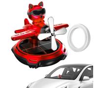 Aromaterapia giratoria de automóviles, Amorizador de aire del automóvil | Auto Gases Difuser de aromaterapia para perros,Herramienta decorativa interior de imagen divertida y encantadora para SUV, sed