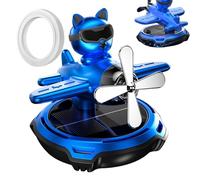 Aromaterapia giratoria de automóviles, Amorizador de aire del automóvil | Difusor de aromaterapia de auto solar | Decoración de perfume de automóvil de fragancia duradera para sedán, RV, camión y SUV