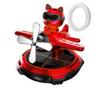 Aromaterapia giratoria para coche, ambientador de aire de coche, difusor de aromaterapia, herramienta para accionamiento solar, decoración de coche para caravanas, camiones, SUV, sedán