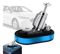Aromaterapia giratoria para coche, ambientador de bola de golf giratoria, elementos de golf, decoración de perfume para automóvil pequeño, sedán, camión, caravana