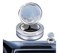 Aromaterapia giratoria para coche con energía solar, fragancia solar para coche | Perfume giratorio para coche con energía solar y diseño de arenas movedizas - Difusor de aceite, fragancia de aire par