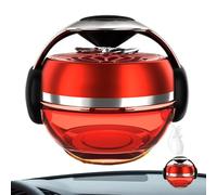 Aromaterapia para automóvil con energía solar, Ambientador de aire de perfume del automóvil | Amorantes de perfume de rotación solar,Purificador de aire recargable de 50 ml de larga duración, suminist