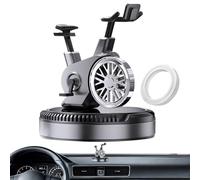 Aromaterapia para automóvil con energía solar, difusor de aromaterapia de automóvil solar - Purificador de aire de de ciclismo automotriz - Herramienta automotriz de ornamentos de perfume para tablero