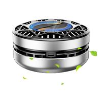 Aromaterapia para coche con energía solar,Ambientador solar para coche,Ambientadores para Coche Perfume para Coche Giratorio de Larga Duración - Accesorios de decoración interior de automóviles, adorn