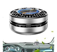 Aromaterapia para coche con energía solar,Ambientador solar para coche - Perfume De Coche Giratorio, Frescura Duradera | Adornos de coche para salpicadero, artilugios geniales para coche, difusor de f