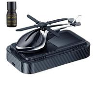 Aromaterapia para coche, Difusor de fragancia para coche - Ambientadores de aire automotrices con forma única de helicóptero - Decoraciones de salpicadero de de lujo que ahorran energía para sed