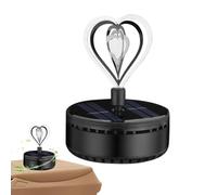 Aromaterapia para coche, Difusor de perfume para coche - Ambientador Giratorio En De Corazón | Ambientador compacto con Perfume para coche, pequeño difusor de aromaterapia para purificar olores, uso e