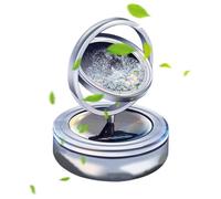 Aromaterapia Solar Giratoria Para Coche,Purificador De Aire De Energía Solar Para Coche,Difusor de aromaterapia con perfume para coche - Ambientador de aire giratorio solar para interior de coche,