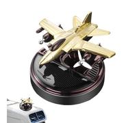 Aromaterapia solar para automóviles | Difusor de coche giratorio de avión de camuflaje creativo - Difusor de de aromaterapia solar, eliminador de olores de automóviles, cazador de olores