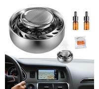 Aromaterapia solar para coche, ambientador difusor de coche con rotación solar, accesorios creativos para coche, decoración interior y eliminador de olores de coche Soydan