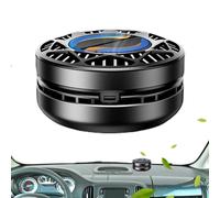 Aromaterapia solar para coche,Ambientador para coche Energía solar - Ambientador Automático Giratorio para Coche | Difusor de fragancia para coche, adornos para salpicadero, decoración interior de coc