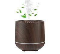Aromatherapy Diffuser - Difusor de | Air Freshener, for Home, Oil Humidifier, 7 Color Gradient Lights Auto Shut Off Function Scent Decor 300 ml Odor Eliminator for Yoga Workplace Studio Bedroom