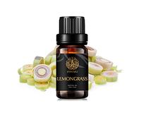 Aromatherapy Essential Oil Lemongrass, 100% de los aceites puros de la fragancia de Lemongrass para el difusor, humectador, masaje, Aromatherapy, hogar, Essential Oil Lemongrass Scent 0.33 oz - 10ml