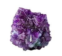 Aromatherapy Stone Stone Purple Green Fluorite Crystal Cluster Crystal Raw Stone Ornaments for and Home Decor,200~300g