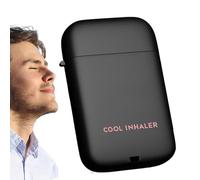 Aromatherapy Vaporizer, doble boquilla natural de aceite difusor, portátil Sinus Relief Device, for Travel, Motion Sickness, Nausea, Memory Boost, Wellness Aid