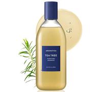 AROMATICA Champú Purificante de Árbol de Té 400ml - Sin Sulfatos, Vegano, Combate el Cuero Cabelludo Graso, con Ácido Salicílico | Limpieza Capilar para Cuero Cabelludo con Picazón