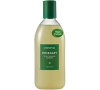 AROMATICA Rosemary Scalp Scaling Shampoo 13.53 oz / 400 ml - Champú vegano con aceite esencial de romero clasificado para alimentos - Libre de sulfato, silicona y parabenos