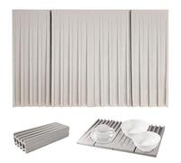 Aromaticaerope 1 Pieza Escurreplatos Silicona, Plegable y Flexible, Resistente al Calor y Anti-Quemaduras, Alfombrilla de Escurrido Inclinada, con Ojal para Colgar, Adecuada para Fregaderos de Cocina