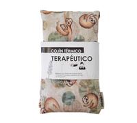 AROMEDI Cojín Semillas Microondas, Saco Térmico de Semillas con Lavanda Natural y Trigo Cojín térmico para calmar el dolor. Retención de frío y calor. (48x15) (Koalas)