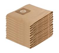 AromeLivii 10x Bolsas de Aspiradora para Bosch AdvancedVac 20 - Papel Biodegradable, Alta Filtración y Resistencia, 20L - Repuesto Compatible con Ref. 2 609 256 F33 - Ecológicas