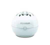 AromHouse AromaPearl difusor de aromaterapia eléctrico y funciona con pilas ideal para el hogar, oficina y viajes (blanco)