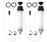 AROMUJOY 2 jeringas de extracción de Aceite, 500 ml, Pistola de extracción de Aceite, Bomba de extracción de Aceite, Bomba de Mano para aspiradora, Bomba de llenado de líquidos, Bomba de aspiración