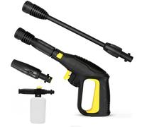 AROMUJOY Pistola de Reemplazo de Lavadora a Presión para Kärcher K2 K3 K4 K5 K6 K7, Pistola de Lavadora a Presión de Repuesto con Lanzón de Pulverización, Botella de Cañón de Espuma de 750 ml