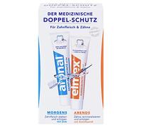 Aronal und elmex - Pasta de dientes doble protección (2 x 12 ml, para encías y dientes, protección contra caries, tamaño de viaje)