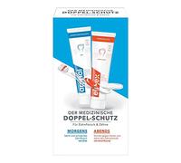 Aronal und elmex - Pasta de dientes doble protección (2 x 12 ml, para encías y dientes, protección contra caries, tamaño de viaje)