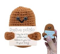 ARONRAVE Potato Positivo, Divertido Positivo Patata Bolsillo Abrazo Regalo Positivo Patata Divertida Potato Pocket Hug Regalos Motivacionales Regalos para Mujeres