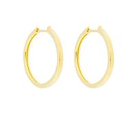 Aros Argolla Dorados, 28 mm de Diámetro, Estilo Clásico