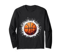 Aros de Baloncesto para Jugador de Baloncesto para Amantes de la Pelota Manga Larga