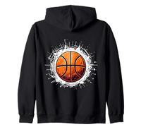 Aros de Baloncesto para Jugador de Baloncesto para Amantes de la Pelota Sudadera con Capucha