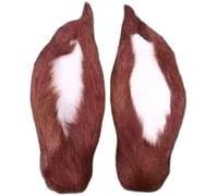 Aros de pelo de felpa hechos a mano con orejas de ciervo para suministros de fabricación, diadema, decoración de disfraces, diadema, kit de fabricación de manualidades