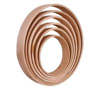 Aros de tambor chamánicos de madera de sauce de 3 pulgadas, marcos tradicionales para sonido sagrado, círculo de tambor hecho a mano (18 pulgadas)