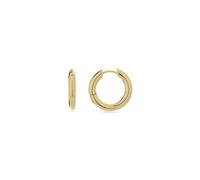 Aros Luxenter para Mujer en Aleación de Metal Color Dorado Acabado en Oro Amarillo de 18k Cierre Criolla Tamaño 18 x 3,3 mm Diámetro 12 mm Modelo Sinem