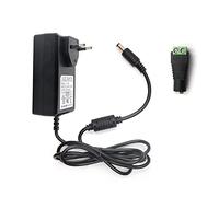 Arotelicht 24V 3A Adaptador Fuente de alimentación Adaptador de Enchufe EU para 3528/5050 COB LED Strip 72W Fuente de alimentación máxima, AC100-240V Adaptador de Corriente