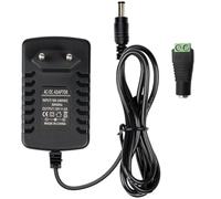 Arotelicht Adaptador de Corriente Transformador de Potencia 12V DC 2A para SMD5050 SMD3528 RGB Tira de luz LED Blanco