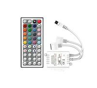Arotelicht Arote - Controlador LED RGB (44 teclas, mando a distancia por infrarrojos, control remoto para tiras RGB SMD 2835 5050, cambio de color, 12 V - 24 V CC)