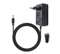 Arotelicht Fuente de alimentación de Tira de LED 12V 3A, Adaptador Enchufe de la EU para Tira de LED COB 3528/5050 Fuente de alimentación máxima de 36W, Adaptador de Corriente de AC100-240V