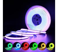 Arotelicht Tira LED COB RGB 5m 24V 576LEDs/m regulable alta densidad IP20 para dormitorio cocina decoración interior del hoga(sin fuente de alimentación)
