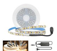 Arotelicht Tira LED flexible 5M Tira de luz fluorescente de neón para iluminación de escenario de fiesta de baile fluorescente (Warm white 3000K, 5M Kit)