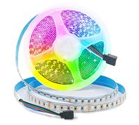 Arotelicht Tira LED RGBW 24V 5M 120LEDs/M RGB+Blanco Cálido (2700K-3000K) Urtra-brillante Tiras de Luces Multicolor 5050SMD Tiras de Luz IP20 No Impermeable Iluminación para Decoración de interiores