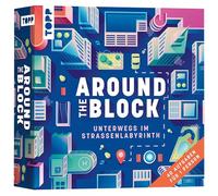 Around The Block - Unterwegs im Straßenlabyrinth: Logikpuzzle für eine Person. Mit 40 Aufgaben: Lege Die Gebäudeteile, um Deine Route herauszufinden