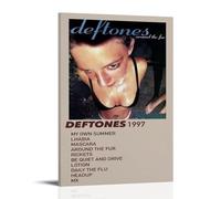 Around The Fur-Deftones - Pósteres impermeables para pared, impresión en casa, a prueba de humedad, fácil de instalar y resistente a la decoloración, estilo marco, 40 x 60 cm