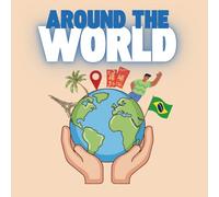 Around the World Colouring Book for Kids: 28 Countries, Flags & Fun Cultural Images (Ages 4 +): Explore 28 Countries, Flags, Landmarks & Culture While You Colour