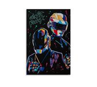 Around the World-Daft PunkPosters para dormitorio, póster estético, pintura decorativa, lienzo, arte de pared, sala de estar, dormitorio, pintura artística de pared, estilo sin marco, 20 x 30 cm