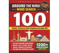 Around the World Word Search: Travel Puzzles with Spanish Vocabulary