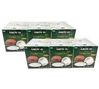 Aroy-D - Leche de coco con E435 - 12 unidades (12 x 150 ml).