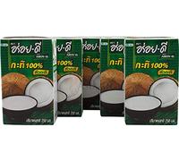Aroy-D - Leche de coco con E435 - Paquete de 5 (5 x 250 ml)